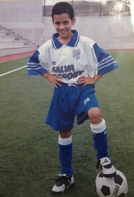 Borja Herrera, en sus inicios