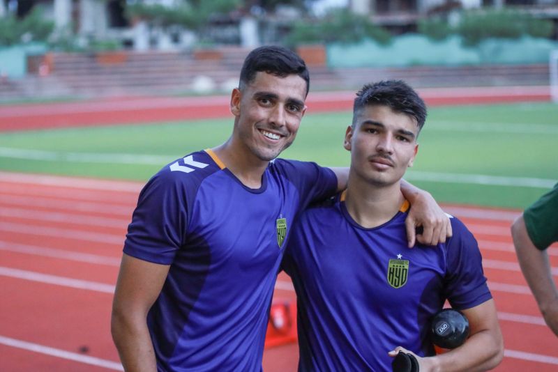 Borja Herrera, felicitado por el inicio en su nuevo club