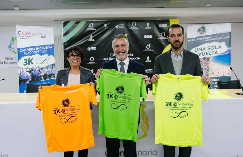 5000 atletas participarán en la carrera 3k Gran Canaria Accesible