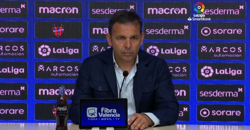 Calleja lamenta el error del Levante antes de visitar a Las Palmas