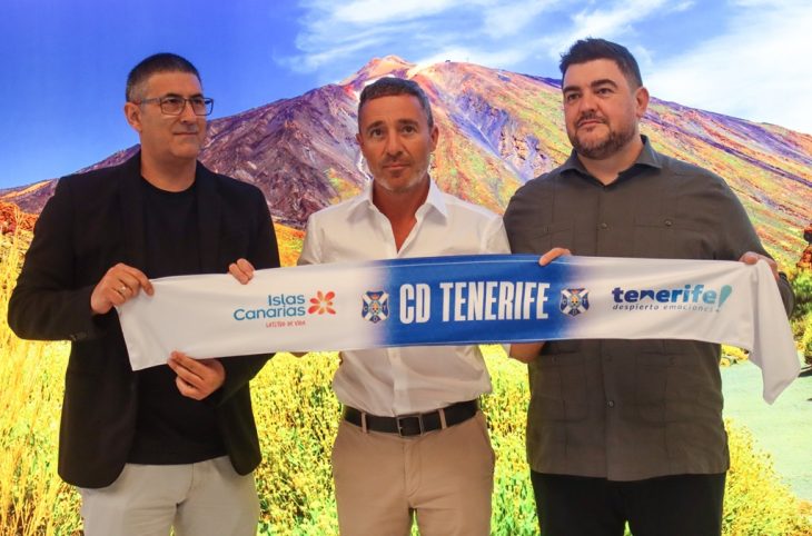 Para Cano es un "reto apasionante" entrenar al Tenerife