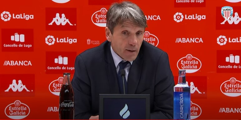 Carrillo "ve factible" la victoria del Lugo en Gran Canaria