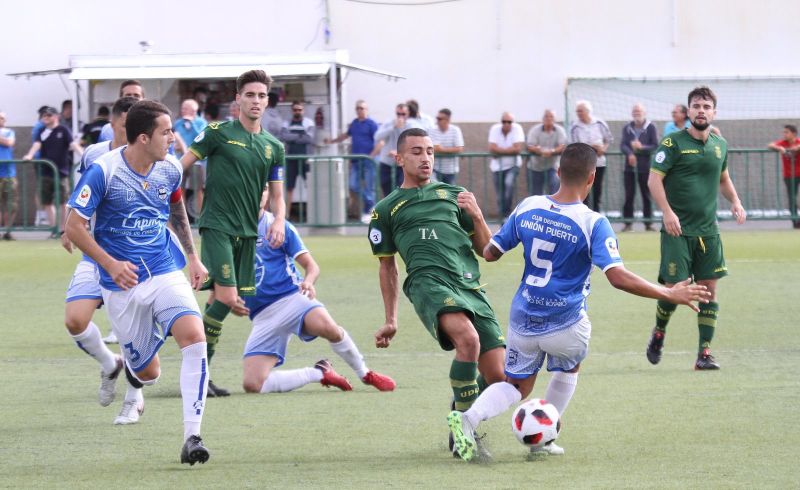 Cebolla debutó con el verde de Las Palmas C