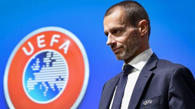 Ceferin: "O están en la Superliga o son clubes europeos"