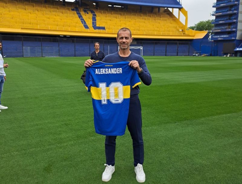 Ceferin viaja a Argentina donde habla del Mundial de la paz 