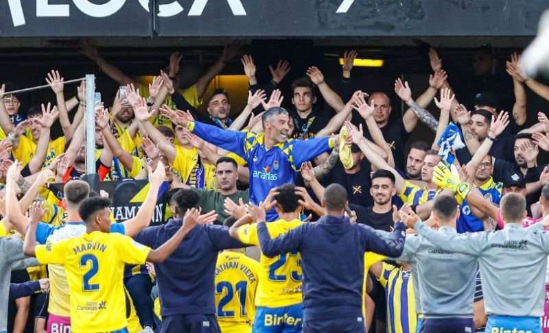 La UD ha logrado como visitante la mitad de sus puntos y goles