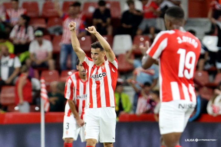 2-1: El Tenerife pierde de la forma más cruel en Gijón