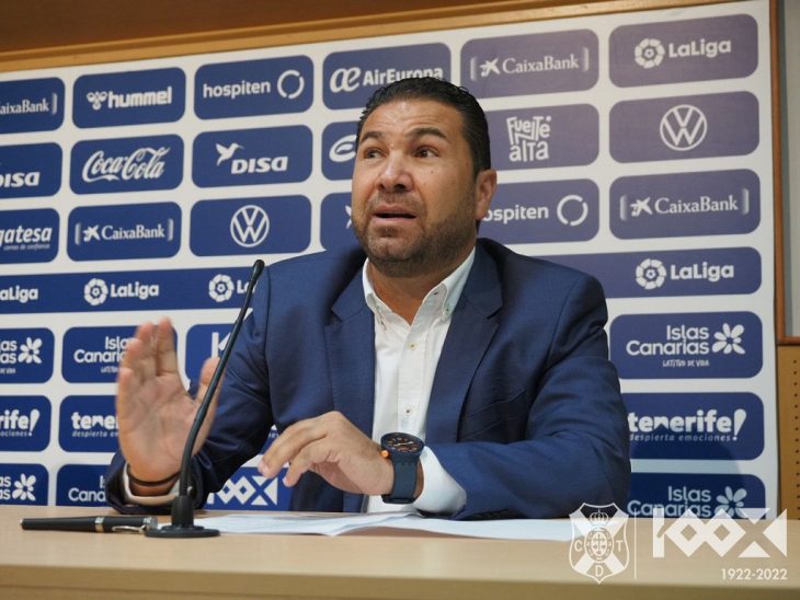 Cordero seguirá diseñando al nuevo Tenerife