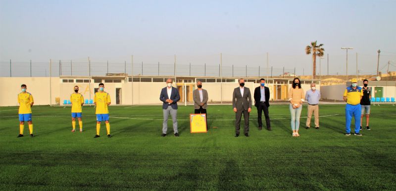 Costa Ayala ya dispone de campo remodelado