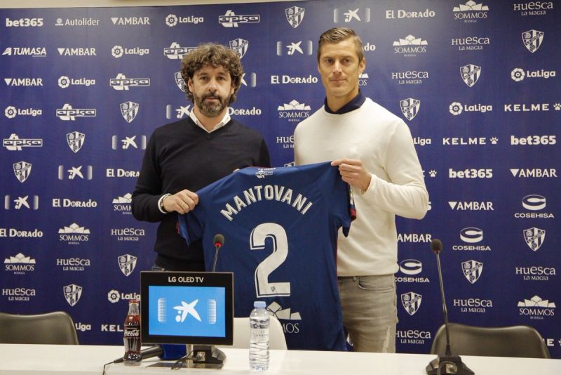 Mantovani, ilusionado con la salvación del Huesca