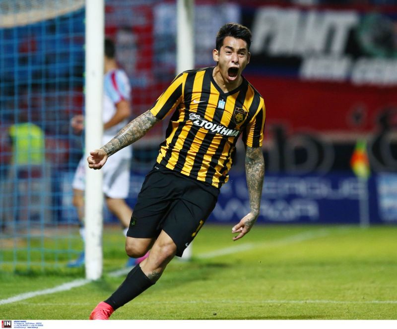 Araujo se despide del AEK a lo grande