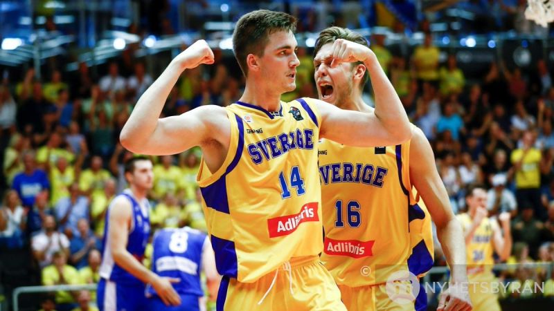 Eriksson, jugador del Gran Canaria, firma 25 puntos con Suecia