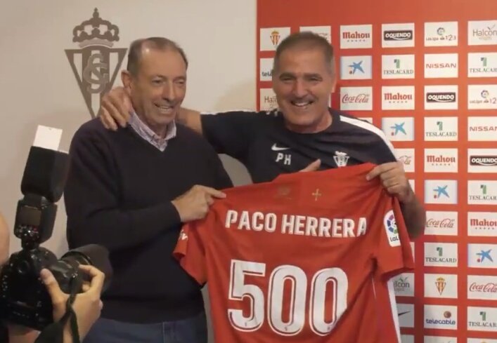 El detallazo de la UD con Paco Herrera