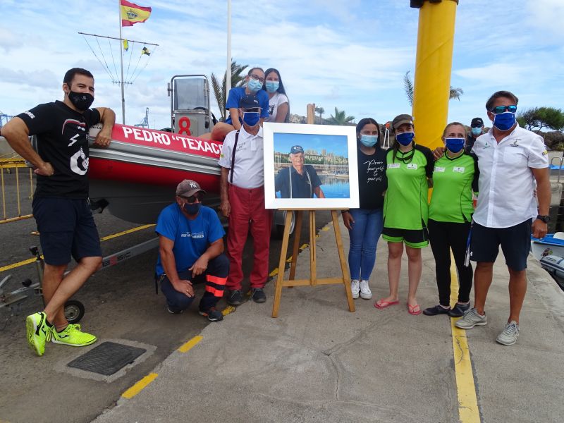 Pedro Texaco tendrá una calle en el Muelle Deportivo