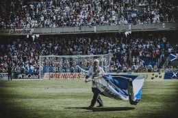 Una de las gradas del Heliodoro, agotada para el derbi