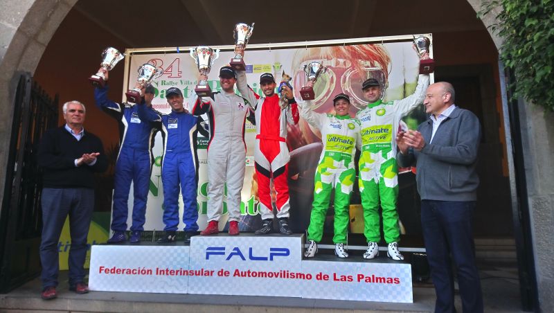 Ramos-Batista comienzan con triunfo en el Rallye de Santa Brígida