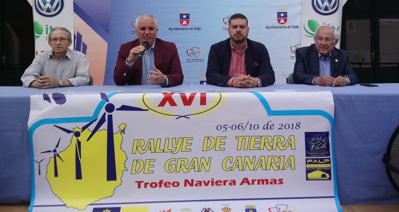 76 vehículos se citan en el Rallye de Tierra de Gran Canaria