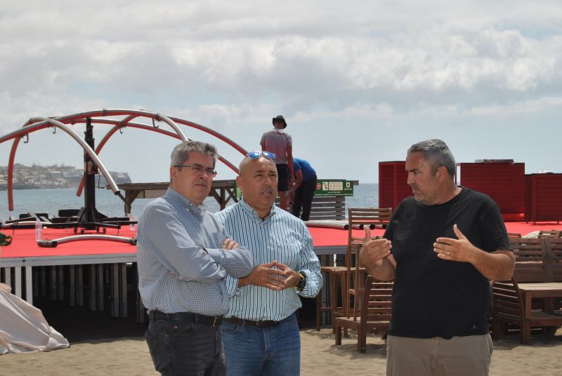 El Inglés se prepara para la I Copa de España de voley playa