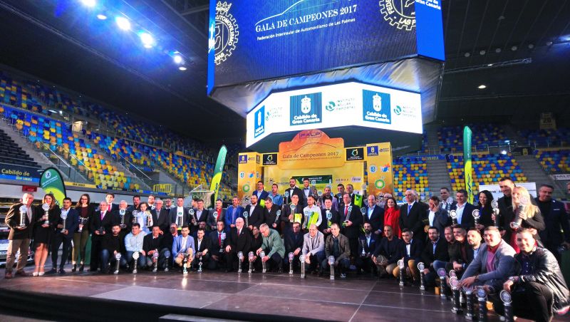 171 galardonados del motor en el Gran Canaria Arena