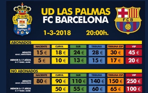 La UD rectifica, pide disculpas y no cobra a sus abonados ante el Barça