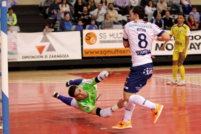 2-4: Victoria in extremis del Gran Canaria FS en Zaragoza 