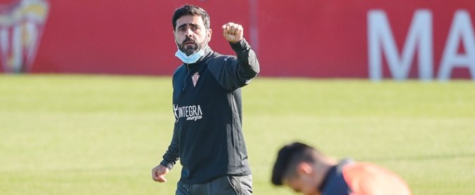 El entrenador del Sporting endulza los oídos a Pepe Mel