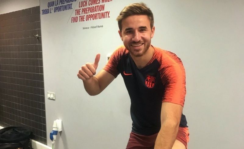 "¡Qué ilusión volver a tocar el balón", dice Samper
