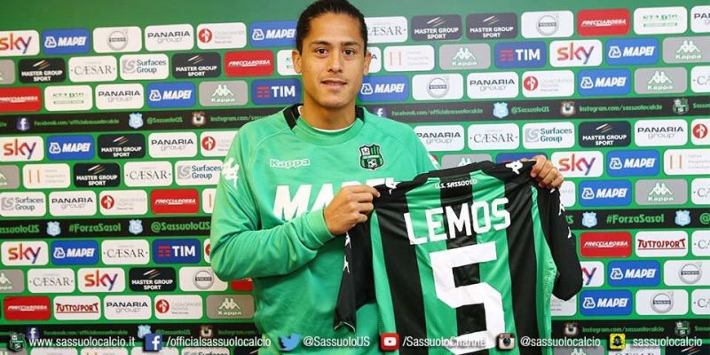 Sassuolo opta por mantener a Lemos en calidad de cedido