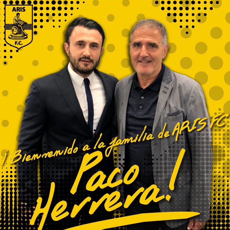 Grecia da la bienvenida a Paco Herrera