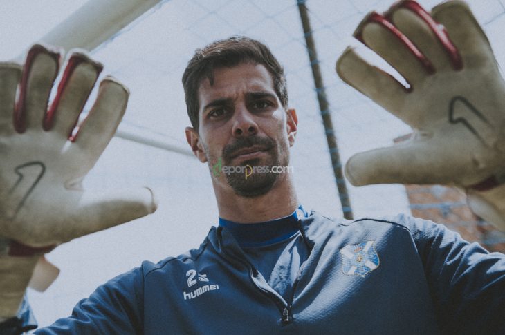 Dani Hernández, el primer renovado del Tenerife