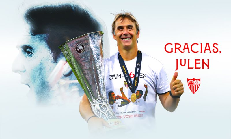 Lopetegui deja de ser entrenador del Sevilla