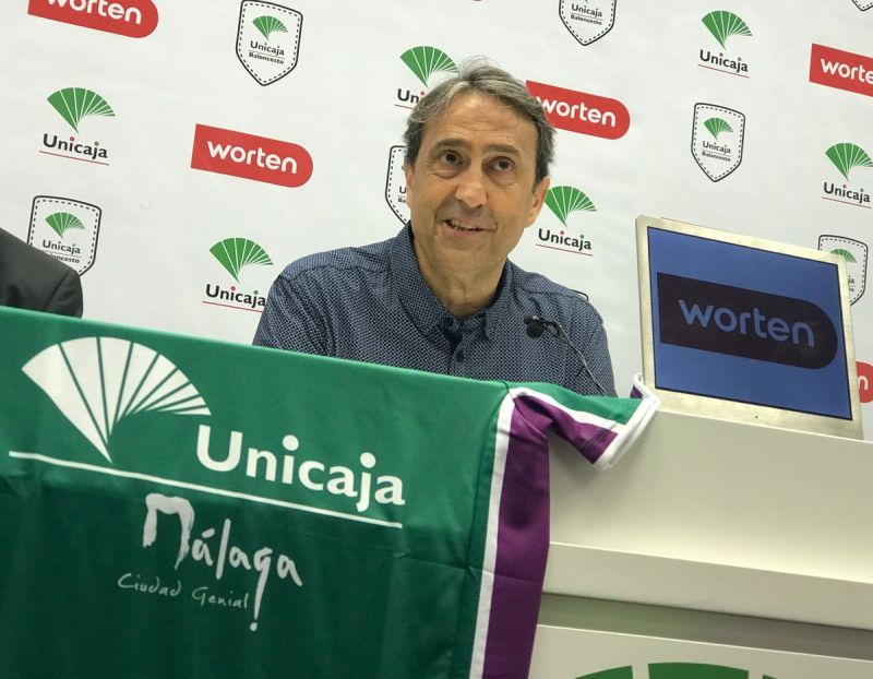 Casimiro, ilusionado con los retos del Unicaja