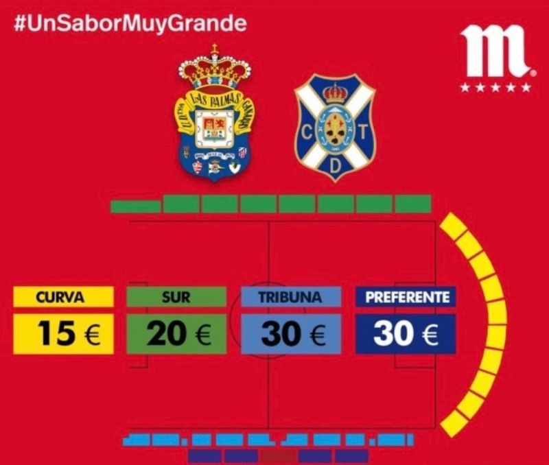 Los precios del derbi amistoso