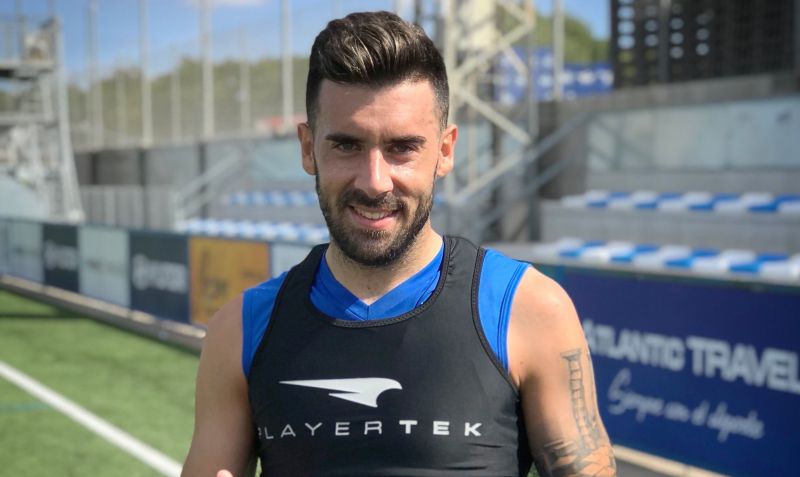 Adrián Hernández, nuevo delantero del Baracaldo