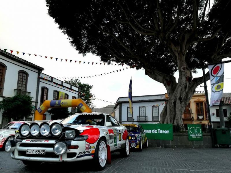 Falcón-Del Rosario ganan en el Rallye de Teror