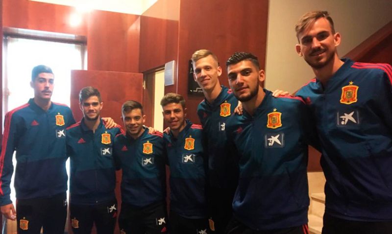 Mir participa en la goleada de La Rojita a Dinamarca