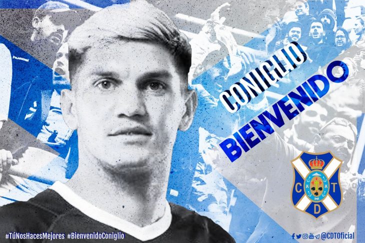 Coniglio, delantero argentino para el Tenerife
