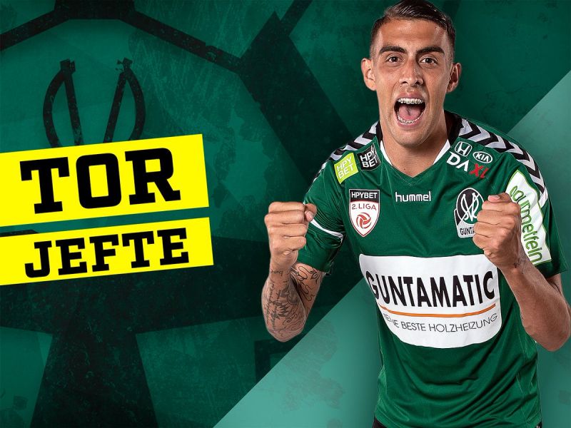 Jefté vuelve con un importante gol para el Ried