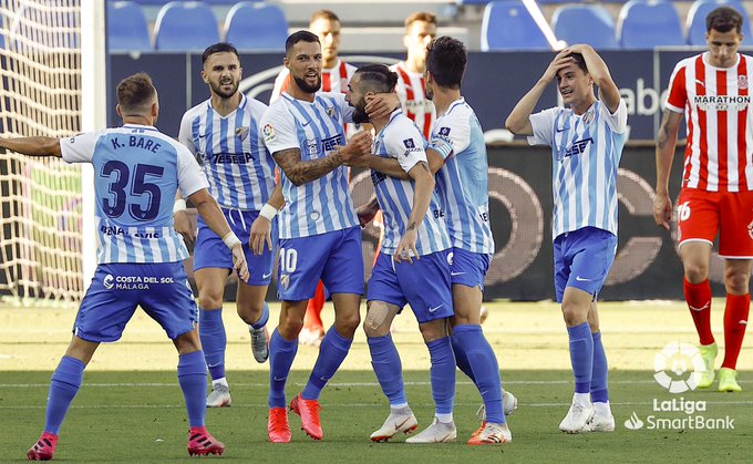 El Málaga comunica cinco positivos en su plantilla