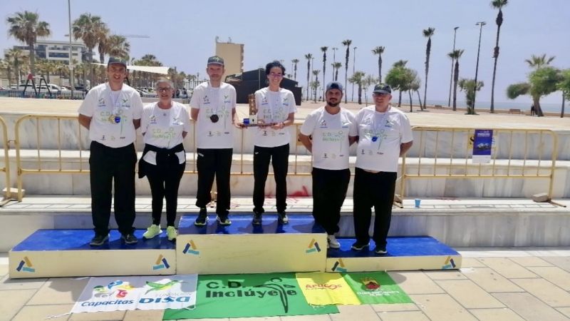 El CD Inclúyete, campeón de España de petanca adaptada