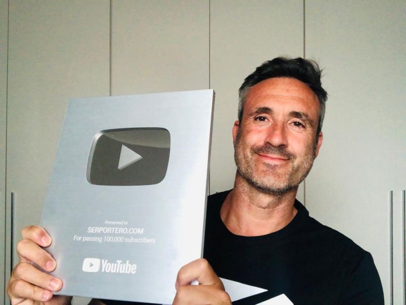 Youtube premia a Serportero por sus 110.000 suscriptores y la creatividad