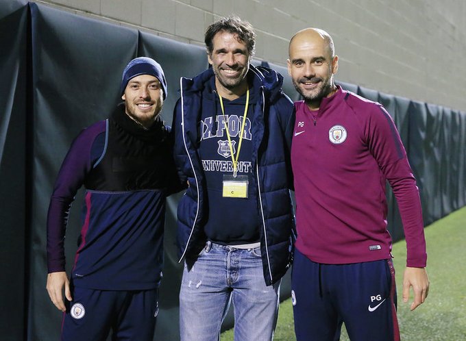 El cariñoso mensaje de Valerón a su amigo David Silva