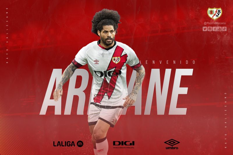 El Rayo hace oficial el fichaje de Aridane Hernández hasta 2025