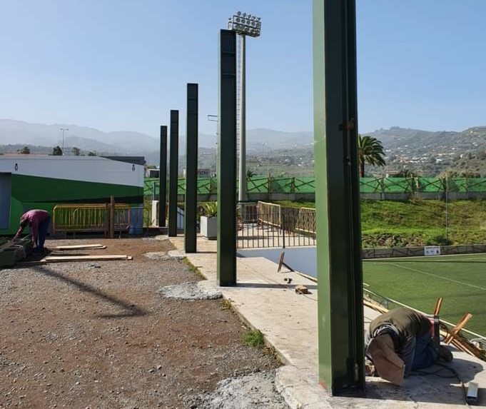 Germina la marquesina de Los Olivos 