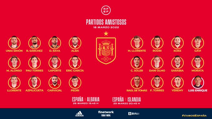 Pedri y Yeremi Pino, citados para los dos partidos de la Roja