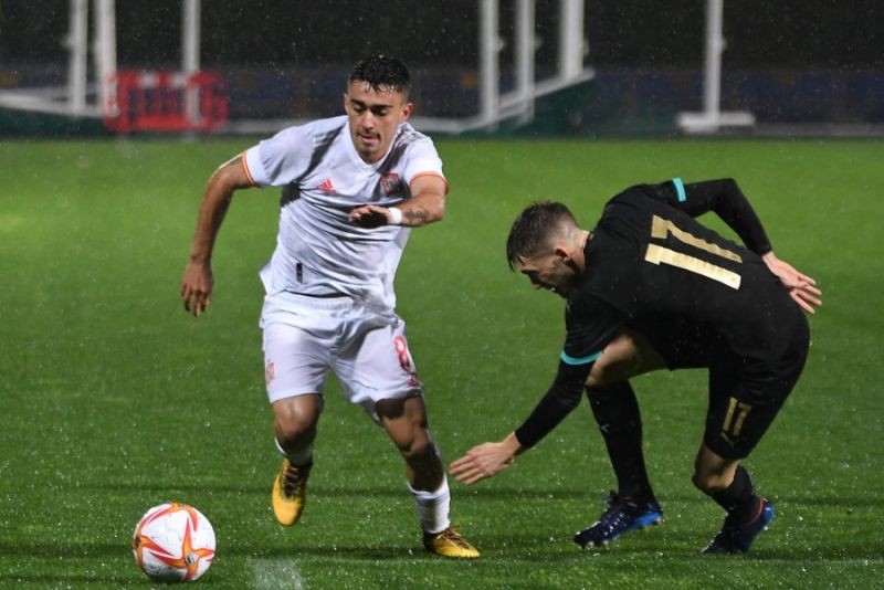 Moleiro participa en el 2-2 de España-Austria sub19