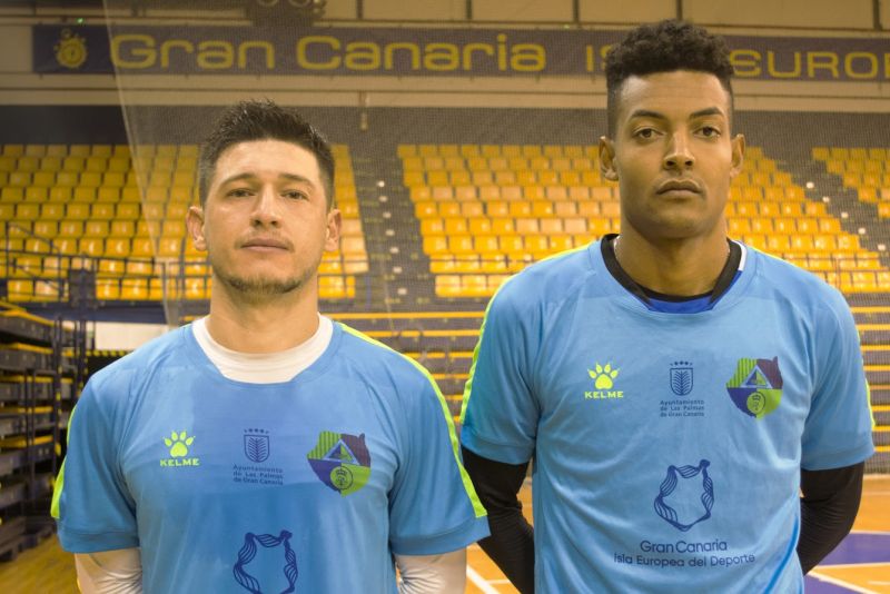 Farinha y Xitao ya entrenan con el Gran Canaria FS