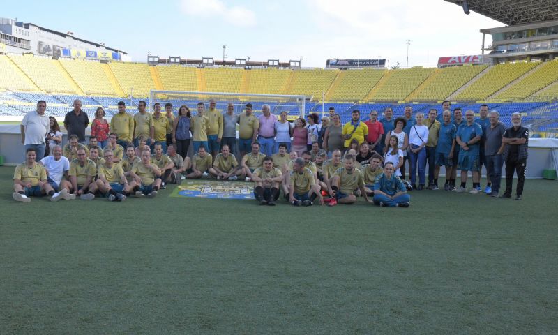 El reencuentro del equipo Genuine de la UD Las Palmas