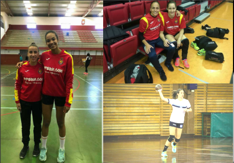 Las internacionales del Rocasa, con sus selecciones