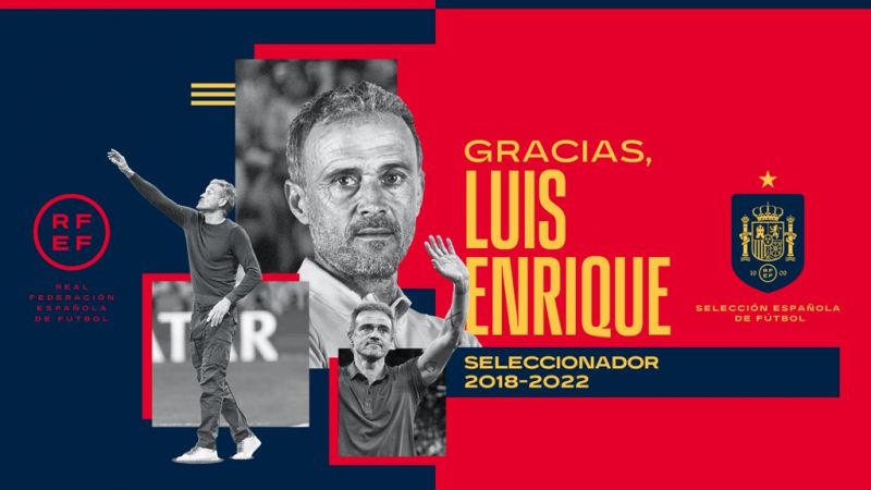 La RFEF le da las gracias a Luis Enrique por los servicios prestados